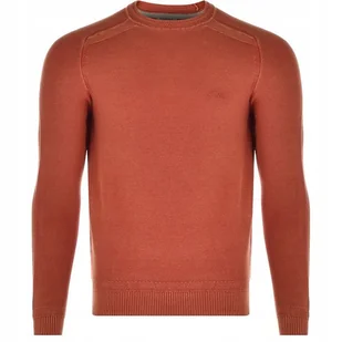 Sweter Męski GUESS Tobin W1YI98 JA911 Pomarańczowy - Swetry męskie - miniaturka - grafika 1