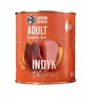 Mokra karma dla psów - JohnDog Pumpkin Adult Indyk 800g - miniaturka - grafika 1
