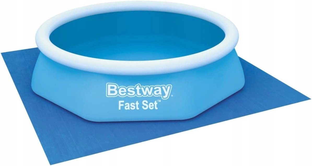 Bestway Mata pod basen ogrodowy podłoże 274x274cm chroni trawnik