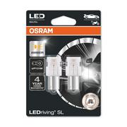 Żarówki samochodowe - Żarówki Osram Led Py21W 7507Dyp-02B (2 Sztuki) Żółte - miniaturka - grafika 1