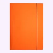 Teczki i skoroszyty - Teczka A4 z gumką błyszcząca pomarańczowa - Ziemia Obiecana - miniaturka - grafika 1