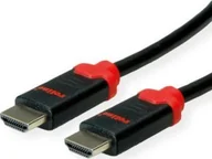 Kable komputerowe i do monitorów - Kabel Roline Kabel ROLINE 10K HDMI Ultra High Speed, M/M, czarny, 2 m - miniaturka - grafika 1