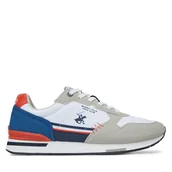 Sneakersy męskie - Sneakersy Beverly Hills Polo Club V5-6414 Beżowy - miniaturka - grafika 1