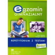 Podręczniki dla gimnazjum - Macmillan Język angielski. Egzamin gimnazjalny 2012. Repetytorium z testami. Klasa 1-3. Materiały pomocnicze - gimnazjum - Marta Rosińska, Grzegorz Śpiewak - miniaturka - grafika 1