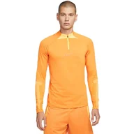 Bluzy damskie - Bluza Nike Dri-Fit Strike Drill Top M DH8732 (kolor Pomarańczowy, rozmiar L) - miniaturka - grafika 1