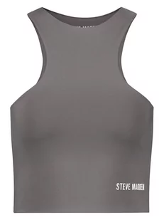 Steve Madden Top sportowy "Iamara" w kolorze szarym - Koszulki sportowe damskie - miniaturka - grafika 1