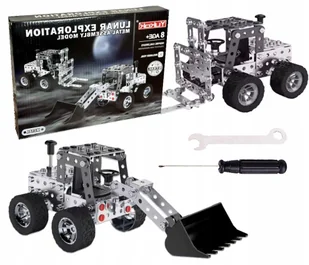 KLOCKI MAŁY MECHANIK DO SKRĘCANIA BLASZKI ŚRUBKI ZABAWKA ŁAZIK SPACE 189 - Zabawy w naśladowanie dorosłych - miniaturka - grafika 1