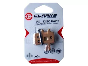 Clarks Okładziny hamulcowe AVID Juicy 3,5,7 7 Carbon Ultimate BB7 organiczne pudełko 20 par CLA-VX813C-DP-ST - Części rowerowe - miniaturka - grafika 1