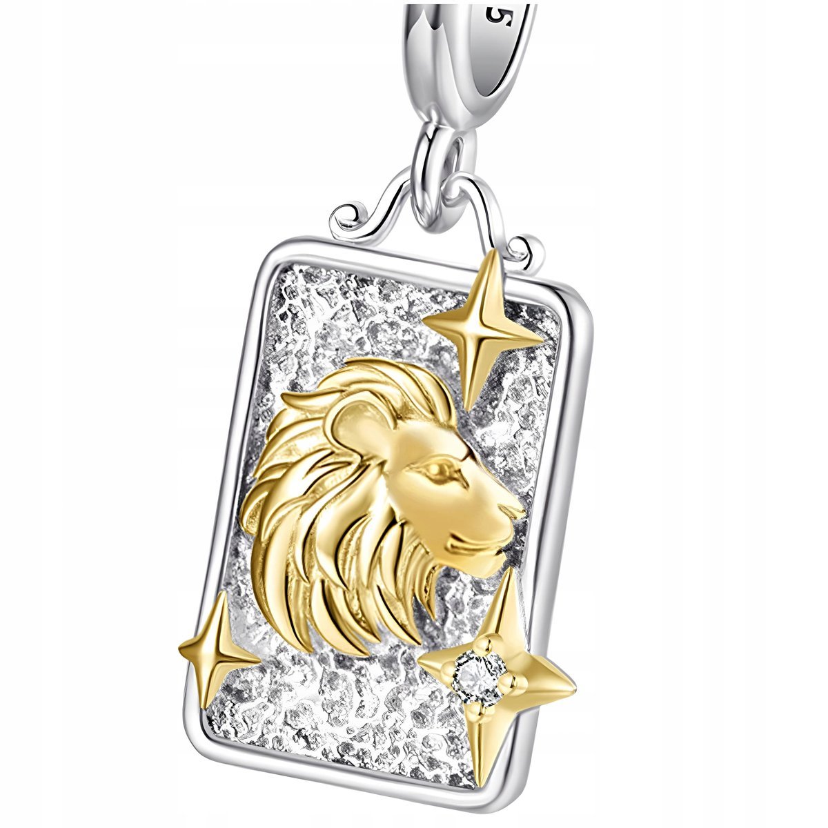 Charms Zawieszka Charms Znak Zodiaku Lew Srebro 925 Charmsy Trusky
