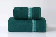 Ręczniki - Ręcznik, nowoczesny ręcznik bawełniany Ombre 70x140cm zielony - miniaturka - grafika 1