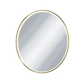 Lustra - Lustro łazienkowe led barwa zmienna okrągłe 100 cm Excellent Corido złoty szczotkowany DOEX.CO100.GB - miniaturka - grafika 1