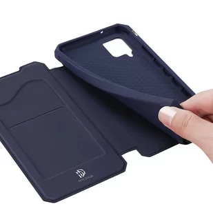 Dux Ducis Skin X kabura etui pokrowiec z klapką Samsung Galaxy A42 5G niebieski - Etui i futerały do telefonów - miniaturka - grafika 2