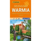 Przewodniki - Mapa turystyczna - Środkowa Warmia lam. 1:75 000 - miniaturka - grafika 1