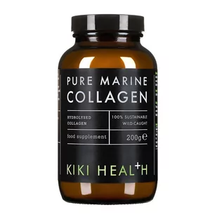 Kiki Health Kolagen morski - Pure Marine Collagen (200 g) - Stawy, mięśnie, kości - miniaturka - grafika 1