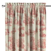 Zasłony - Zasłona na kanale z grzywką 1 szt. - miniaturka - grafika 1