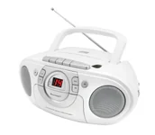 Radioodtwarzacze - Soundmaster SCD5100WE przenośny system stereo Biały - miniaturka - grafika 1