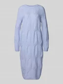 Sukienki - Sukienka z dzianiny o kroju relaxed fit z dodatkiem wełny model ‘JENNA’ - miniaturka - grafika 1