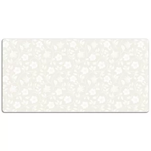 Mata ochronna na biurko Kwiecista tapeta 120x60 cm, Dywanomat - Podkładki na biurko - miniaturka - grafika 1