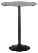 Stoły - Stół barowy Malta 80 cm czarny - miniaturka - grafika 1