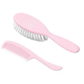 Gryzaki dla dzieci - BABYONO Babyono szczoteczka i grzebień do włosów dla dzieci i niemowląt super miękkie włosie 569/03 - miniaturka - grafika 1