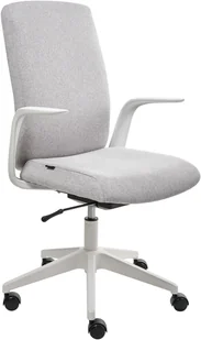 Fotel biurowy, krzesło biurowe BELIANI Krzesło biurowe CAPTAIN Jasnoszary - Fotele i krzesła biurowe - miniaturka - grafika 1