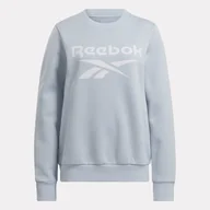 Bluzy damskie - Damska Bluza REEBOK RI BL FLEECE CREW IM4111 – Niebieski - miniaturka - grafika 1