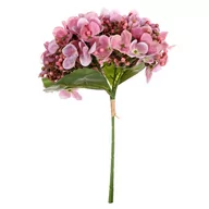 Sztuczne kwiaty - Sztuczny bukiet hortensji, 20 x 35 x 20 cm, różowy - miniaturka - grafika 1