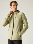 Kurtki i kamizelki sportowe męskie - Regatta Kurtka funkcyjna "Kadley" w kolorze zielonym - miniaturka - grafika 1