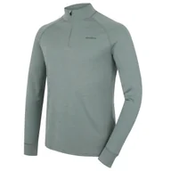 Bluzy sportowe męskie - Golf męski Husky Aron Zip M Rozmiar: XXL / Kolor: zielony - miniaturka - grafika 1