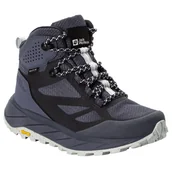 Buty trekkingowe damskie - Damskie buty turystyczne Jack Wolfskin Terraventure Texapore Mid W Rozmiar butów (UE): 38 / Kolor: szary - miniaturka - grafika 1