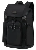 Plecaki - Plecak miejski Samsonite Relyon Backpack 15,6" with flap - black - miniaturka - grafika 1
