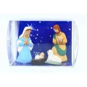 Dekoracje domu - Victoranna Figurka gipsowa Szopka 65 mm - miniaturka - grafika 1