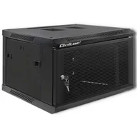 Szafy rack - Qoltec Szafa RACK 19&quot; | 6U | 600 x 370 x 600 | Perforowane drzwi - miniaturka - grafika 1