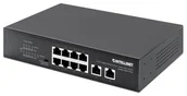 Switche - Switch niezarządzalny Intellinet 8x 10/100/1000 Mbps PoE+ 120W + 2x RJ45 Uplink desktop/rack SPILSNBZG0Z0 - miniaturka - grafika 1