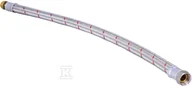 Węże elastyczne - Wąż w oplocie 10BAR,L=70cm,3/4"GW/GZ nierdzewny - miniaturka - grafika 1