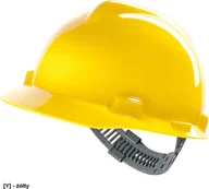 Akcesoria BHP - R.E.I.S. MSA-KAS-VG-V - Hełm V-GARD wykonany z tworzywa HDPE z regulacją Push-Key. - miniaturka - grafika 1