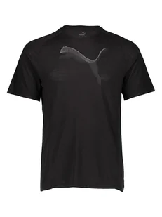Puma Koszulka sportowa "Evostripe" w kolorze czarnym - Koszulki sportowe damskie - miniaturka - grafika 1