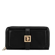 Portfele - Portfel U.S. Polo Assn. WIUXT8505WVP Czarny - miniaturka - grafika 1