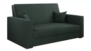 Sofa America Z Funkcją Spania I Przechowywania Tkanina Poso Zielony - Sofy i kanapy - miniaturka - grafika 1