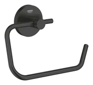 Stojaki i wieszaki na papier toaletowy - Grohe QuickFix Start - Uchwyt na papier toaletowy, czarny mat 412002430 - miniaturka - grafika 1