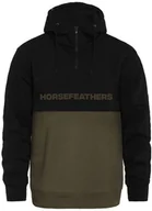 Bluzy męskie - bluza męska HORSEFEATHERS FULTON SWEATSHIRT Burnt Olive - miniaturka - grafika 1