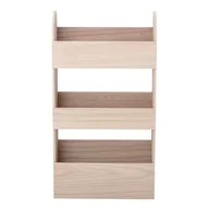 Półki i regały dla dzieci - Naturalny dziecięcy regał ścienny z litego drewna paulowni 38x70 cm Moris – Bloomingville Mini - miniaturka - grafika 1