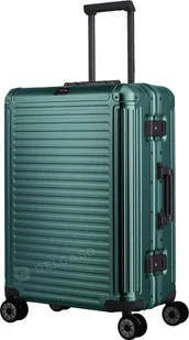 Walizka średnia Travelite Next 67cm Zielona - Walizki - miniaturka - grafika 1