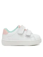 Buty dla dziewczynek - Tommy Hilfiger Sneakersy Low Cut Velcro Sneaker T1A9-33727-1355 M Biały - miniaturka - grafika 1
