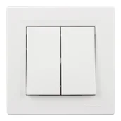 Wyłączniki światła i elektryczne - Schneider Electric Łącznik Asfora świecznikowy biały - miniaturka - grafika 1