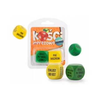Kości imprezowe super chłopaka Grammi - Gry planszowe - miniaturka - grafika 1