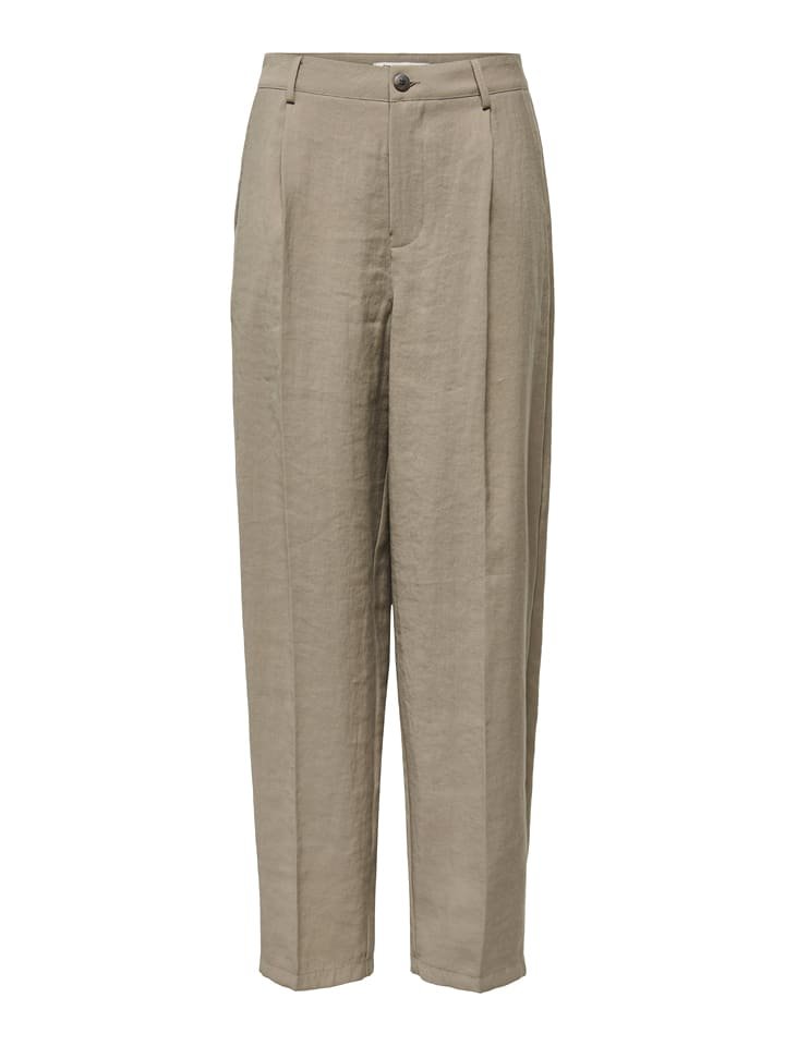 ONLY Spodnie chino w kolorze beżowym