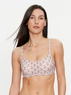 Bielizna sportowa damska - Chantelle Biustonosz top Soft Stretch C11D20 Beżowy - miniaturka - grafika 1