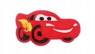 Pasmanteria - Naszywka Termo Haftowana Samochód Zygzak Mcqueen, Auta: Bujdy Na Resorach - miniaturka - grafika 1