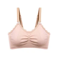 Biustonosze ciążowe - BabyOno, biustonosz do karmienia, neutralny, D80-85 - miniaturka - grafika 1